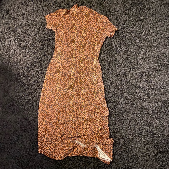 90s/early 2000s cheetah print dress - Picture 2 of 4